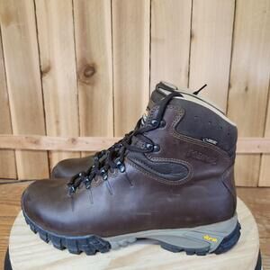 Meindl Toronto Gore-Tex Boots Mens 9.5 Brown Leather Vibram Waterproof Hiking